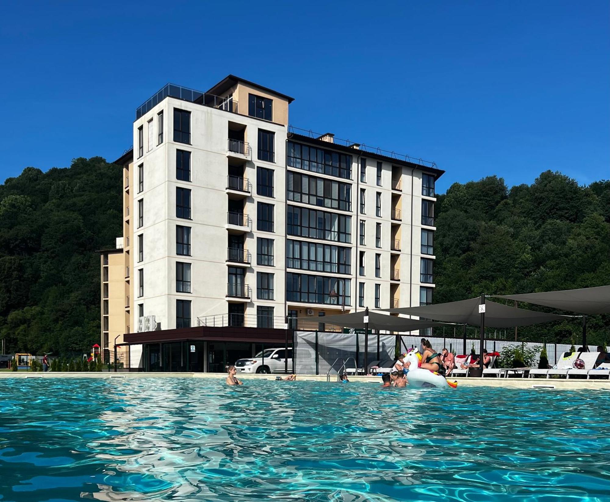 Apartmán Жк «Сонячний Квартал» Soločin Exteriér fotografie